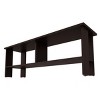 INFURNIC TV Stands and Consoles Cope TV Stand with Open Storage for 65 Inch TVs and Scratch Resistant Surface, Brown, 12.2"*47.3"*16.6" - 4 of 4