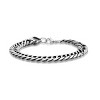 Steeltime 24" and 8" Men's stainless steel cuban link chain set - 3 of 4