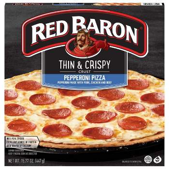 Red Baron Thin Crust Pepperoni Frozen Pizza - 15.77oz