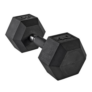 CAP Barbell 40lb Dumbbell Weights with Comfort Grip Single - 1 of 3