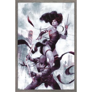 Trends International Marvel Elektra - Daredevil #15 Framed Wall Poster Prints - 1 of 4