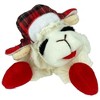 Multipet Holiday Lamb Chop With/Trapper Hat 10.5" Plush Dog Toy-Medium - 2 of 3
