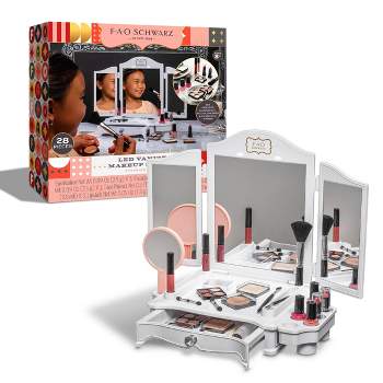 FAO Schwarz Glamour Purse Set Pretend Play Makeup Kit 