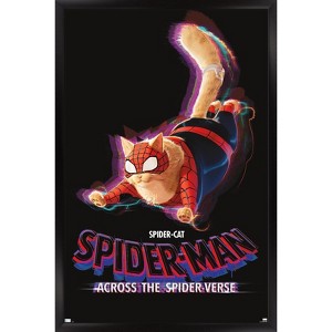 Trends International Marvel Spider-Man: Across The Spider-Verse - Spider-Cat Framed Wall Poster Prints - 1 of 4