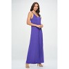 WEST K Women's Alaiya Knit V-Neck Strappy Jumpsuit with Pockets - 2 of 3
