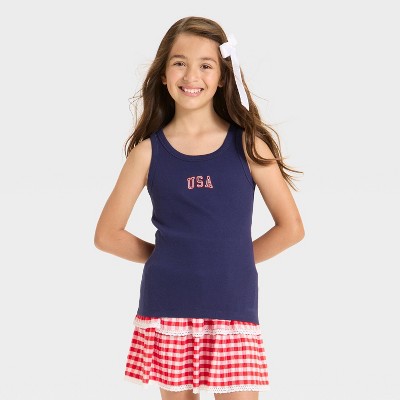 Girls' 4th of July Tank Top - Cat & Jack™