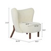 Christopher Knight Home Terrell Contemporary Birch Wood Upholstered Club Chair - 3 of 4