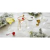 tag Espresso Martini Glass Ornament - Multicolor Christmas Tree Decoration, 2.5" x 2.5" x 3.75" - 2 of 2