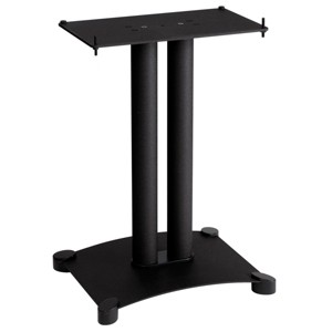 Sanus SFC22 Steel Series 22" Fixed-Height Speaker Stand - Each (Black) - 1 of 4