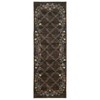 Floral Area Rugs for Living Room Low Pile Non Slip Rugs Washable Soft Foldable Accent Carpet Home Decor - 3 of 4