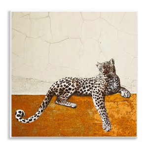 Stupell Industries Leopard Wildlife Portrait, 12" x 12" - 1 of 4