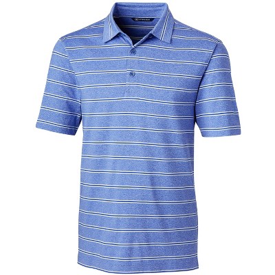 Cutter & Buck Forge Heathered Stripe Stretch Mens Polo Shirt