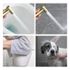 Cobbe Handheld Sprayer Kit for Personal Hygiene and Cleaning Bidet Sprayer for Toilet with Hose Brushed Gold - 3 of 4