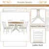 YOOCOZZ 5-Piece Retro Dining Set with Extendable Table - 3 of 4