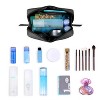 Narwey PU Leather Makeup Bag Travel Cosmetic Bag Toiletry Organizer - 3 of 3