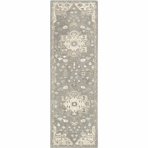 Hauteloom Broomfield 1196 Hand Tufted Taupe Wool Rug - 1 of 4