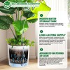 20" Tall Round Planter Set of 2, Extra Large Flower Pots for Outdoor, Indoor, Water Level Monitor & Wheels for Patio, Porch, Living Room, Home Office - 4 of 4