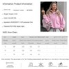 Coolmee Womens Half Zip Oversized Sweatshirts Fleece Long Sleeve Pullover Tops Casual Fall Outfits - 4 of 4