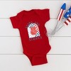 The Juniper Shop Stars And Stripes Peace Baby Bodysuit - 2 of 2