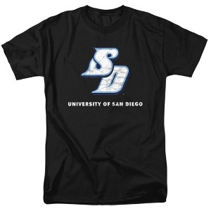 Men's University of San Diego Official Distressed Primary T-Shirt - 1 of 4