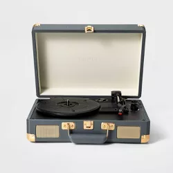 heyday™ Suitcase Turntable - Night Gray