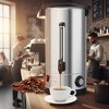 80‑Cup Coffee Urn, 12L/3.2‑Gal Double‑Wall Stainless Steel Coffee Maker for Buffet, Catering, Weddings & Events – Hot Water Dispenser - 4 of 4
