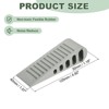 Unique Bargains TPR Non-Slip Stackable Floor Mount Door Stopper 1 Pc - 2 of 4