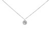 Haus of Brilliance Silver 1/6 Cttw Diamond Wheel and Spoke Pendant Necklace - 18" - 2 of 4