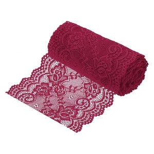 Unique Bargain Decorative Vintage Crochet Hollow Lace Ribbon for Gift Wrapping - 1 of 4