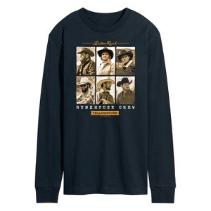 Men's - Yellowstone - Bunkhouse Crew Long Sleeve Graphic T-Shirt - 1 of 4