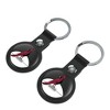 Keyscaper NFL NFC Historic Teams Insignia Black Airtag Holder 2-Pack - 2 of 4