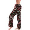 Just Love Womens Buffalo Plaid & Winter Print Micro Fleece Pajama Pants - Christmas PJs - 2 of 3