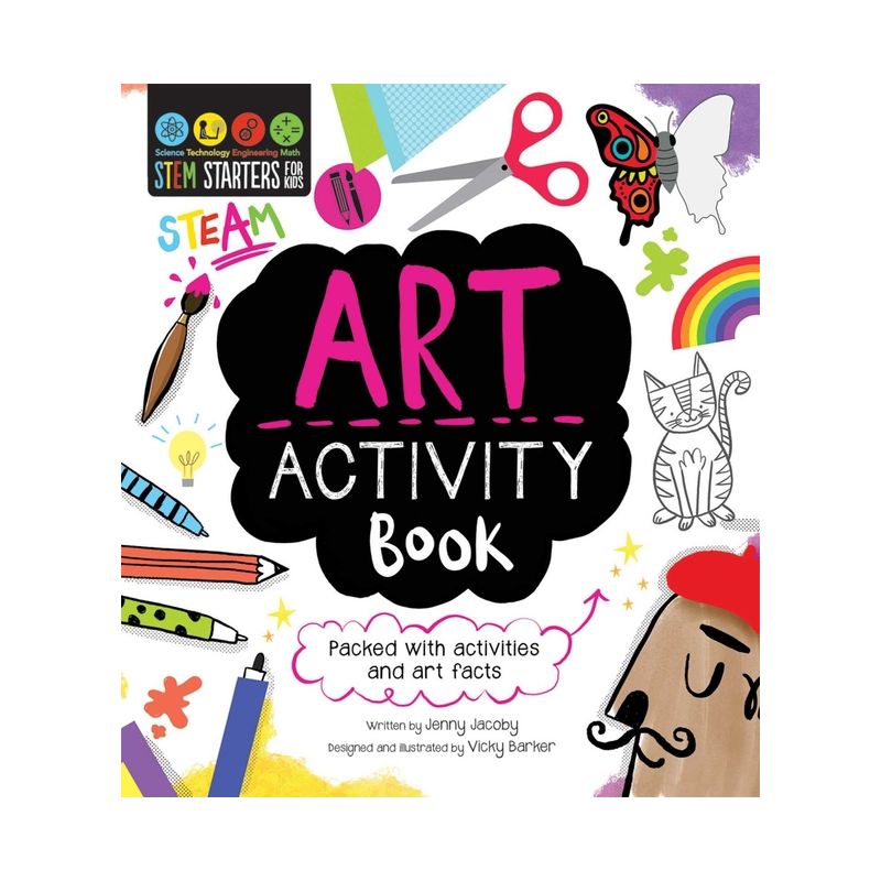 STEM Starters for Kids Art Activity Book - (Stem Starters for Kids) by  Jenny Jacoby (Paperback), 1 of 2