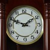 Classic Chiming Wall Clock with Swinging Pendulum in Cherry Oak Finish, 4.75 Inch Lx 11.75 Inch Wx 27.50 Inch H, Elegant Home - 2 of 4