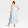 Women's Jacquard Tulle Trim Maxi A-Line Dress - Wild Fable™ - 2 of 3
