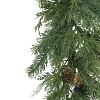 Puleo 9'x10" Artificial PE Christmas Garland - 4 of 4