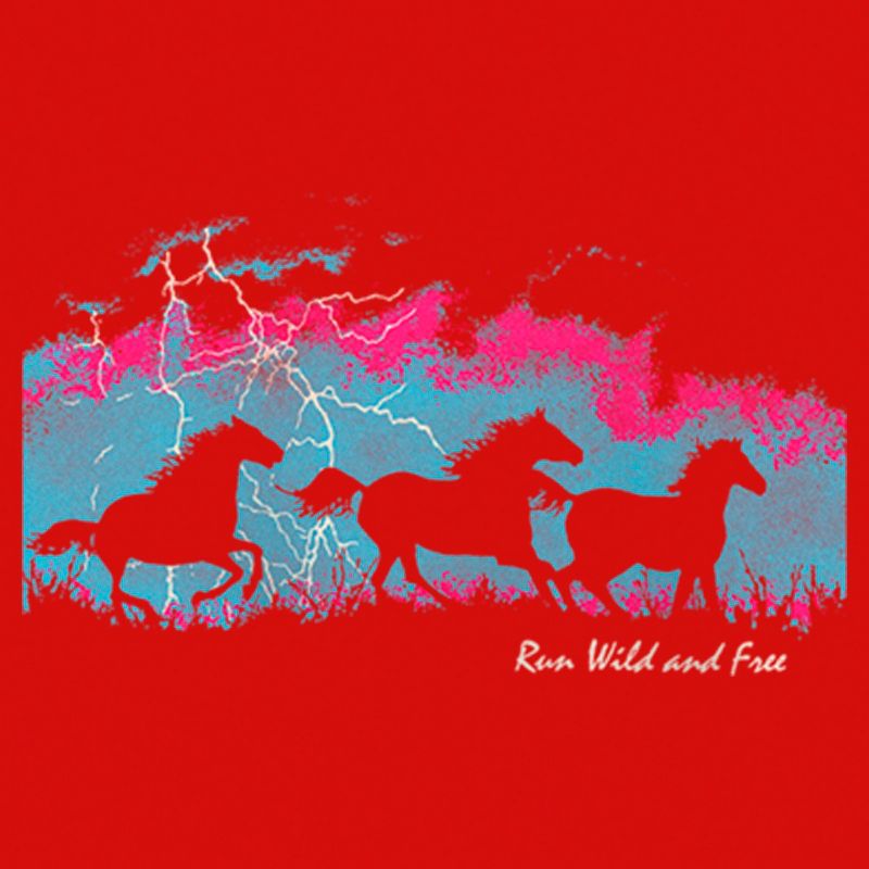 Girl's Lost Gods Run Wild and Free T-Shirt, 2 of 6