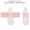 Big Dot of Happiness Bride Squad - Rose Gold Bridal Shower or Bachelorette Party Water Bottle Sticker Labels - Set of 20 - 2 of 4