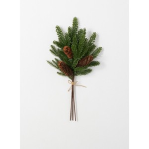 Sullivans Pine & Pinecone Artificial Stem 22"H Green - 1 of 3