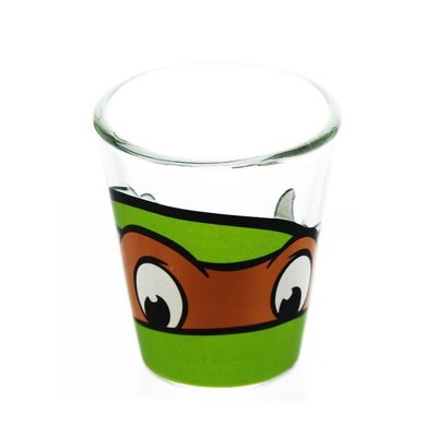 Just Funky Teenage Mutant Ninja Turtles Michelangelo Clear Shot Glass