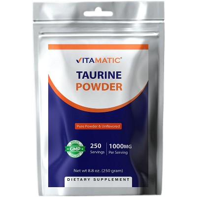 Pure Taurine 1000mg 250 Servings