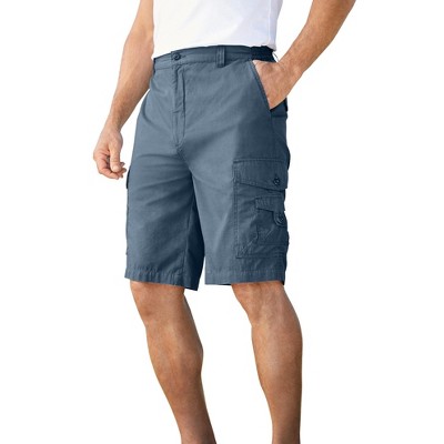 KingSize Men's Big & Tall 10" Side Elastic Canyon Cargo Shorts