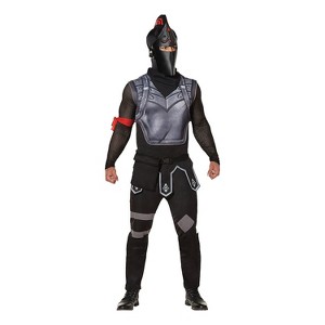 Halloween Express Men's Fortnite Black Knight Halloween Costume - Size Medium - Black - 1 of 1