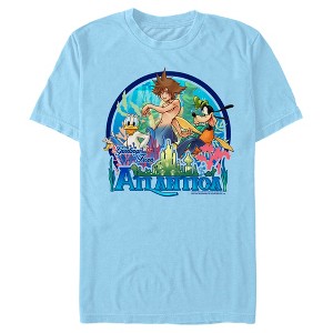 Men's Kingdom Hearts 1 Mermen Friends From Atlantica T-Shirt - 1 of 4