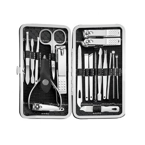 LOVELAY CREATIONS 19-in-1 Professional Nail Clippers Pedicure Kit - 1 of 4