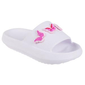FOAMWALK Girls' Sandals - Kids Platform Slippers, Comfy Slipper Slide Sandals for Girls (Little Kid/Big Kid) - 1 of 4