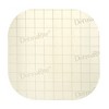 DermaFilm Thin Hydrocolloid Dressing 6 x 6" Square Extra Thin Clear w/grid Film Backing 00312E 5 per Box - 4 of 4