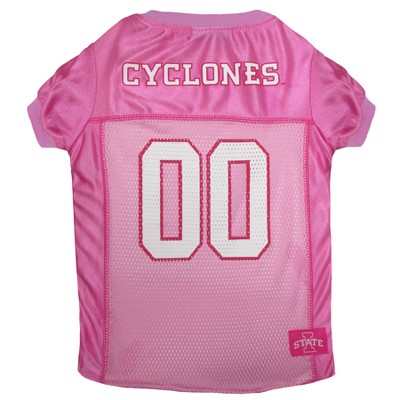 NCAA Iowa State Cyclones Pink Jersey - L