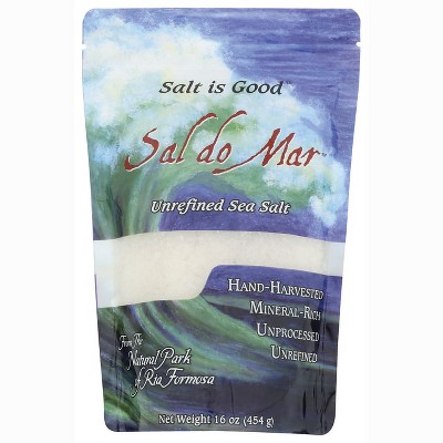Mate Factor Sal do Mar Unrefined Sea Salt 16 oz Pkg.