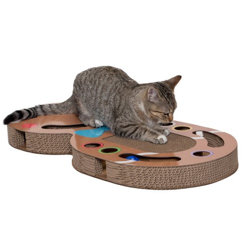 Cat scratch box with catnip sale